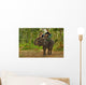 Elephant Trekking in Thai Jungle Wall Mural