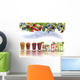 Fruit Drinks Assortment Wall Mural
