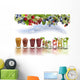 Fruit Drinks Assortment Wall Mural