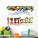 Fruit Drinks Assortment Wall Mural