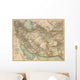 Middle East Vintage Map Wall Decal