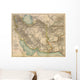 Middle East Vintage Map Wall Decal