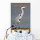 Grey Heron Ardea Cinerea Wall Mural