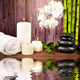 Spa Still Life with Wall Mural