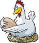 Chicken 3 Wall Decal