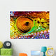 Reptilian Eye Wall Mural