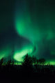 Northern Lights above Lagoon