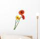 orange and yellow gerbera Wall Decal