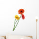 orange and yellow gerbera Wall Decal