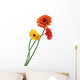 orange and yellow gerbera Wall Decal