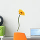 yellow gerbera Wall Decal