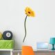 yellow gerbera Wall Decal