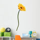 yellow gerbera Wall Decal