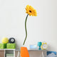 yellow gerbera Wall Decal