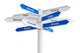 Social Networking Buzzwords Sign Wall Decal