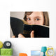 Little Girl Holding Bible Wall Mural