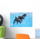 Trio of Dolphins Wall Mural
