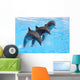 Trio of Dolphins Wall Mural