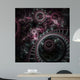 Closeup Clockwork Steampunk Watch Wall Mural
