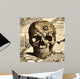 Vintage Skull Wall Mural