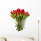 red roses bouquet Wall Decal