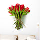 red roses bouquet Wall Decal