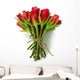 red roses bouquet Wall Decal