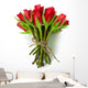 red roses bouquet Wall Decal