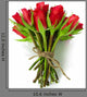 red roses bouquet Wall Decal