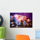 Spa Candle Stone Ice Wall Decal