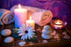 Spa Candle Stone Ice Wall Decal
