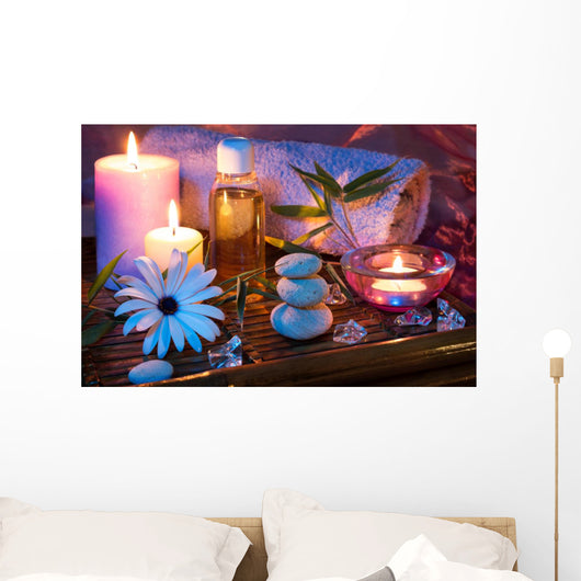 Spa Candle Stone Ice