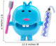 Little Blue Alien Toy Brushes His Teeth Twice a Day Wall Decal
