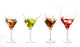 Serial Arrangement Coloured Liquids