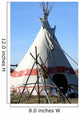 Example of American Plains Indian Teepee Wall Mural