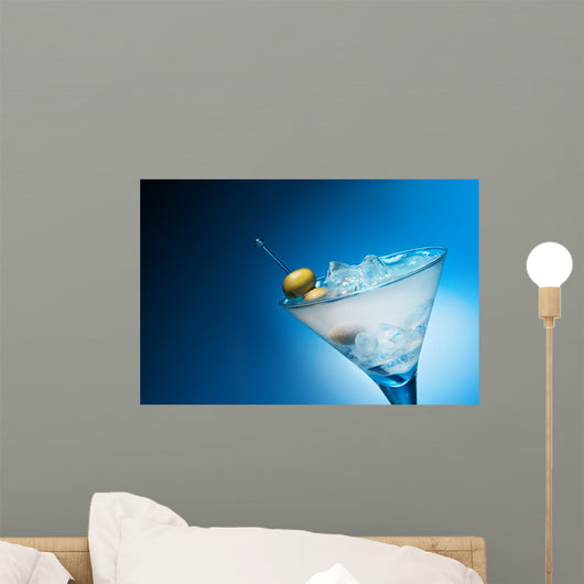 Splashing Martini Wall Mural