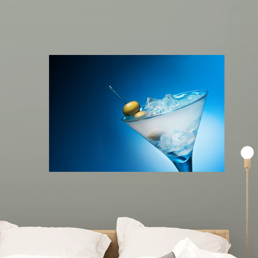 Splashing Martini Wall Mural