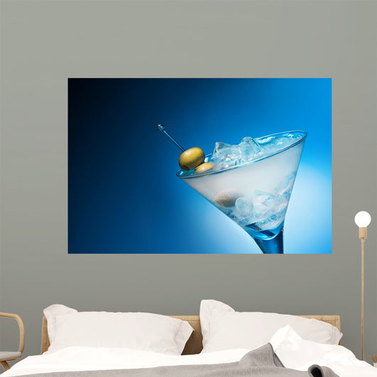 Splashing Martini Wall Mural