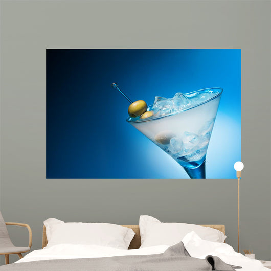 Splashing Martini Wall Mural