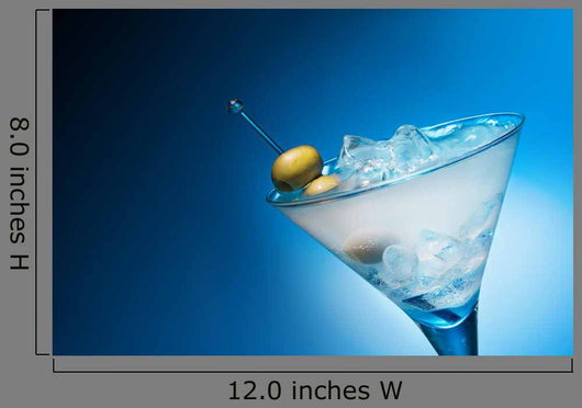 Splashing Martini Wall Mural