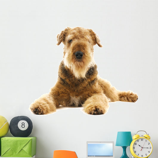 Dog Airedale Wall Decal
