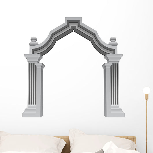 Marble Stone Baroque Entrance