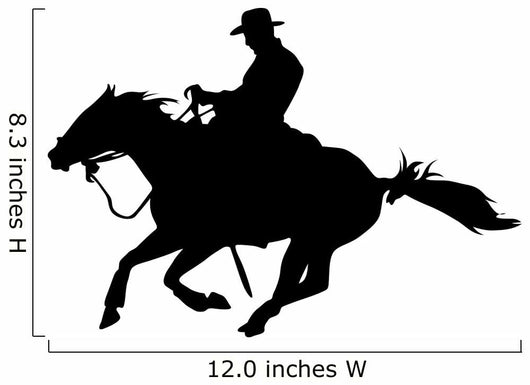 Quarter Horse - Western - Cowboy Wall Decal