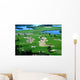 A golf course resort Wall Mural