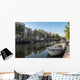 Anchored Boats One Canals