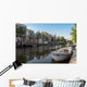 Anchored Boats One Canals