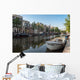 Anchored Boats One Canals