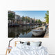 Anchored Boats One Canals