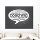 Nuage Mots Coaching Wall Mural