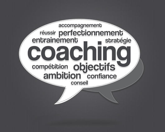 Nuage Mots Coaching Wall Mural